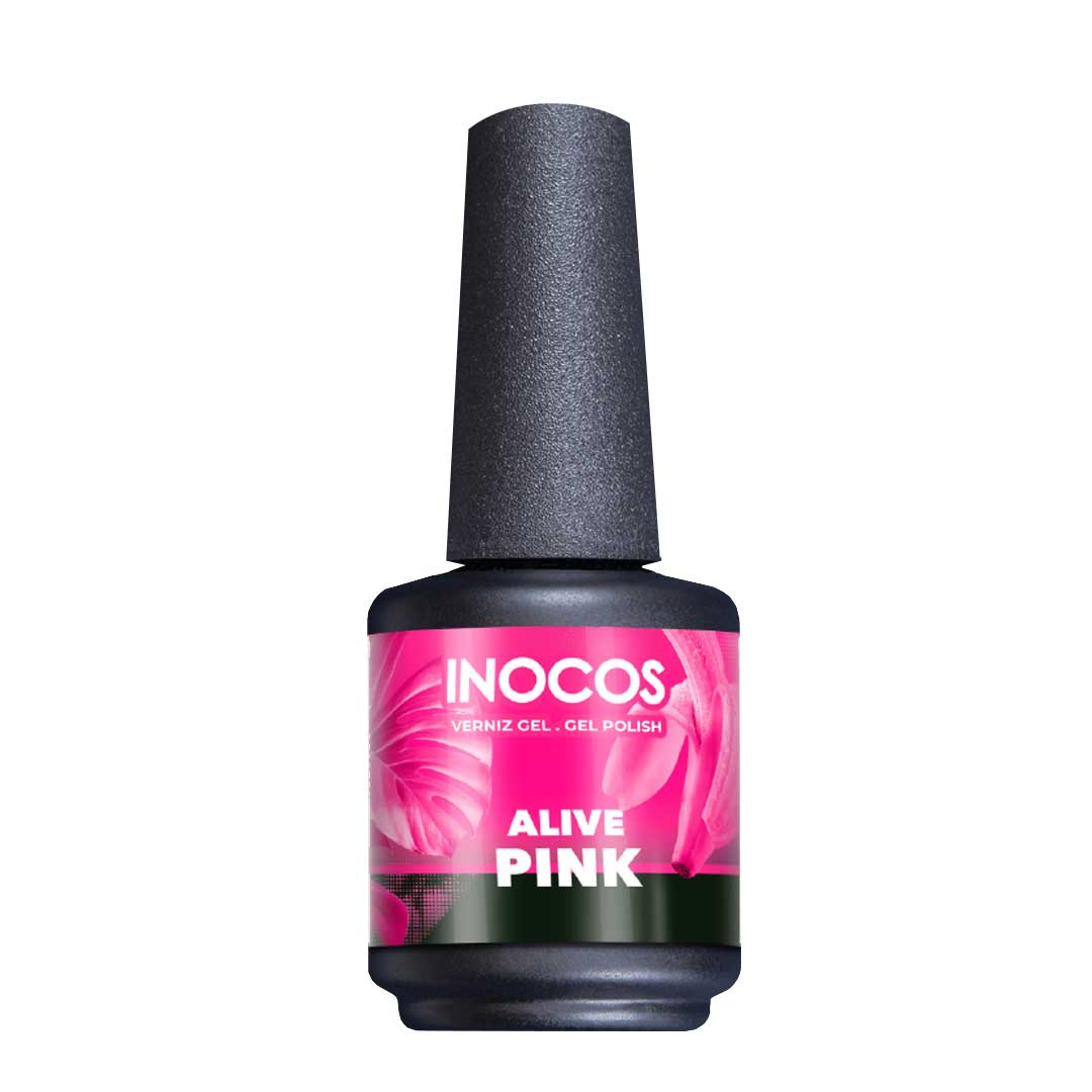 Inocos Like Gel esmalte de uñas efecto gel alive rosa