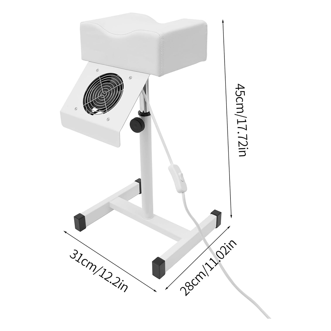 Lookimport Apoio de pé para pedicure branco c/aspiração