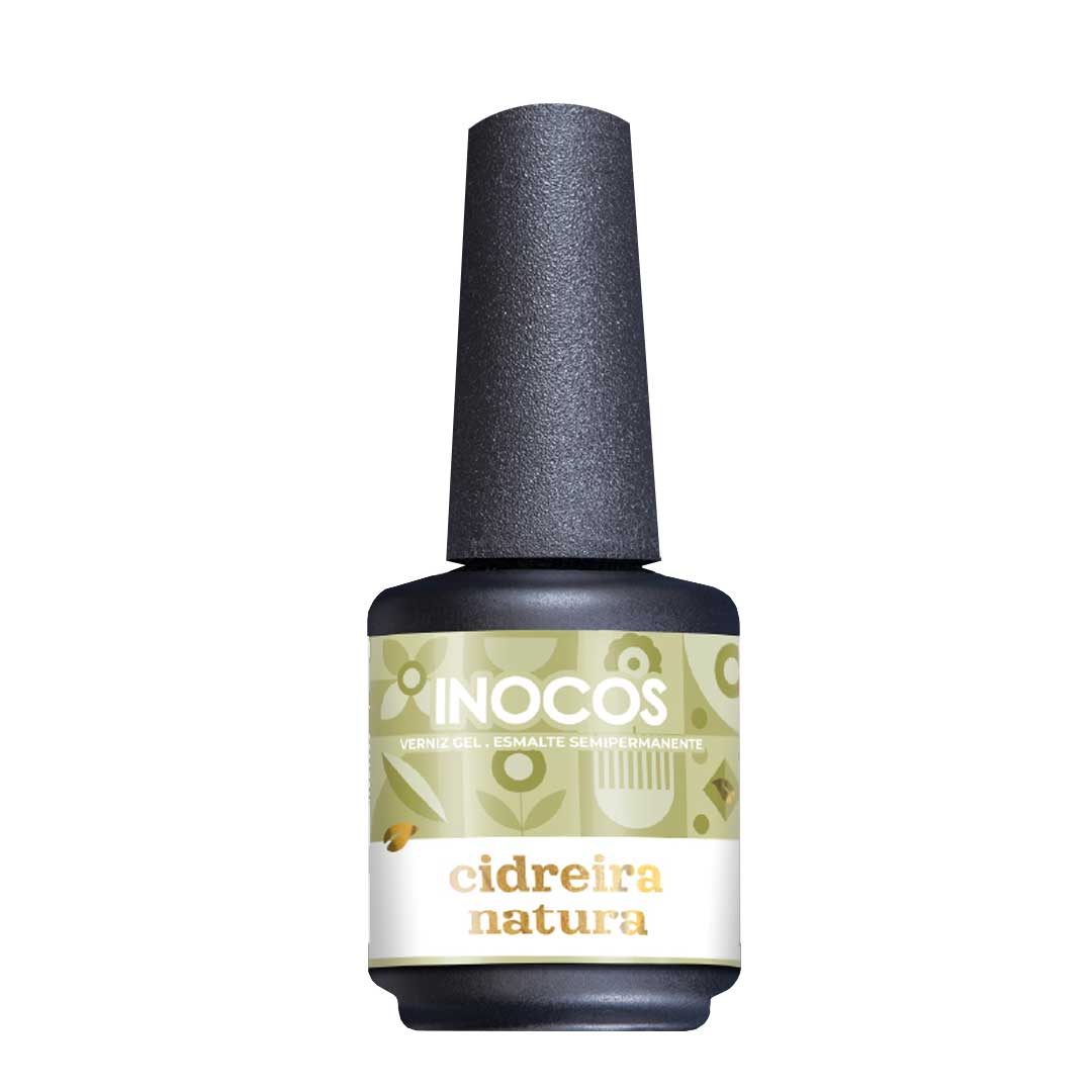 Inocos verniz gel Natura Lovers Tea cidreira natura NT3