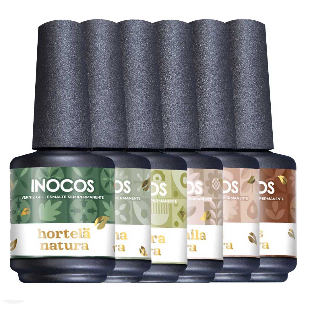 Inocos esmalte gel colección Natura Lovers Tea Edition