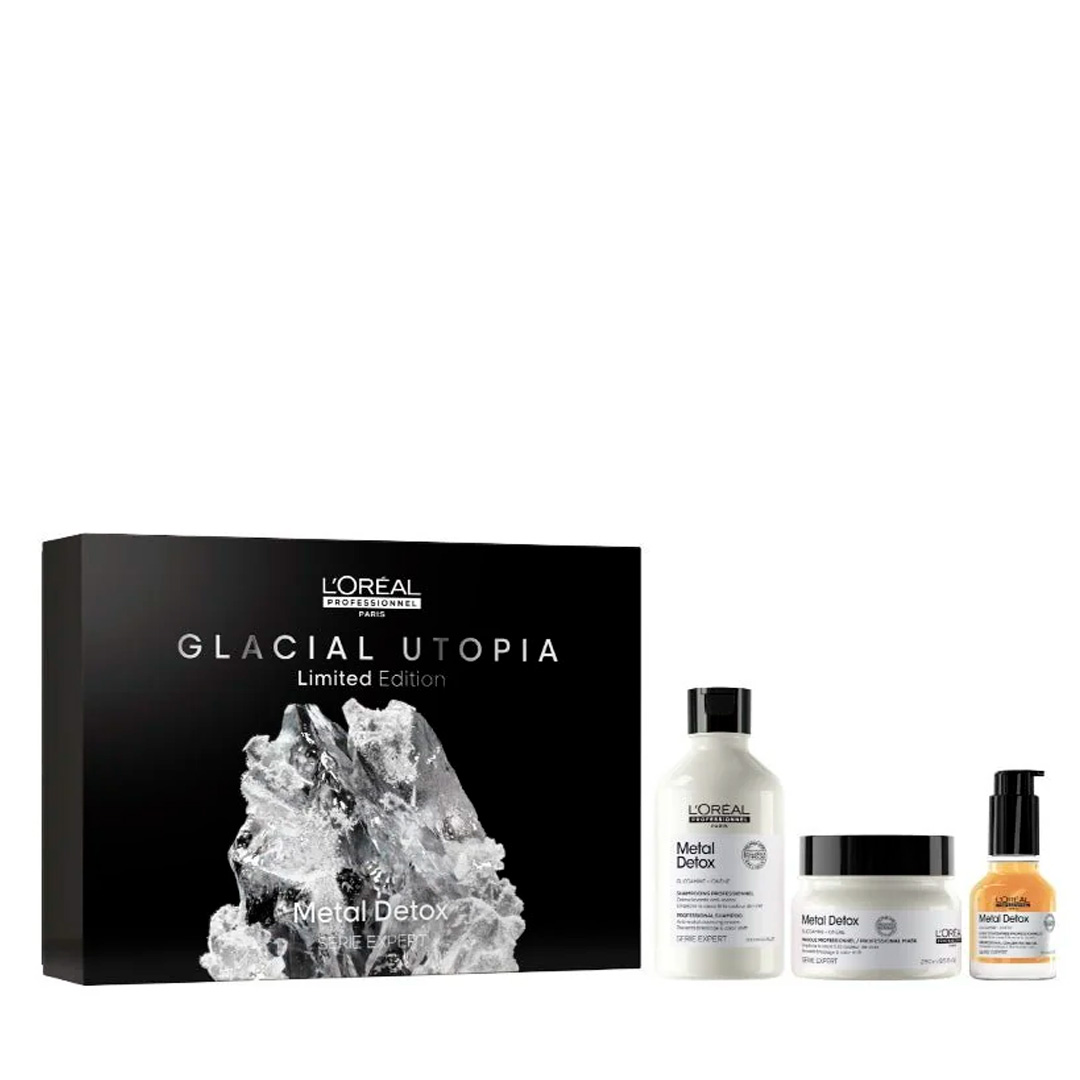 Loreal SE Metal Detox Glacial Utopia Coffret trio