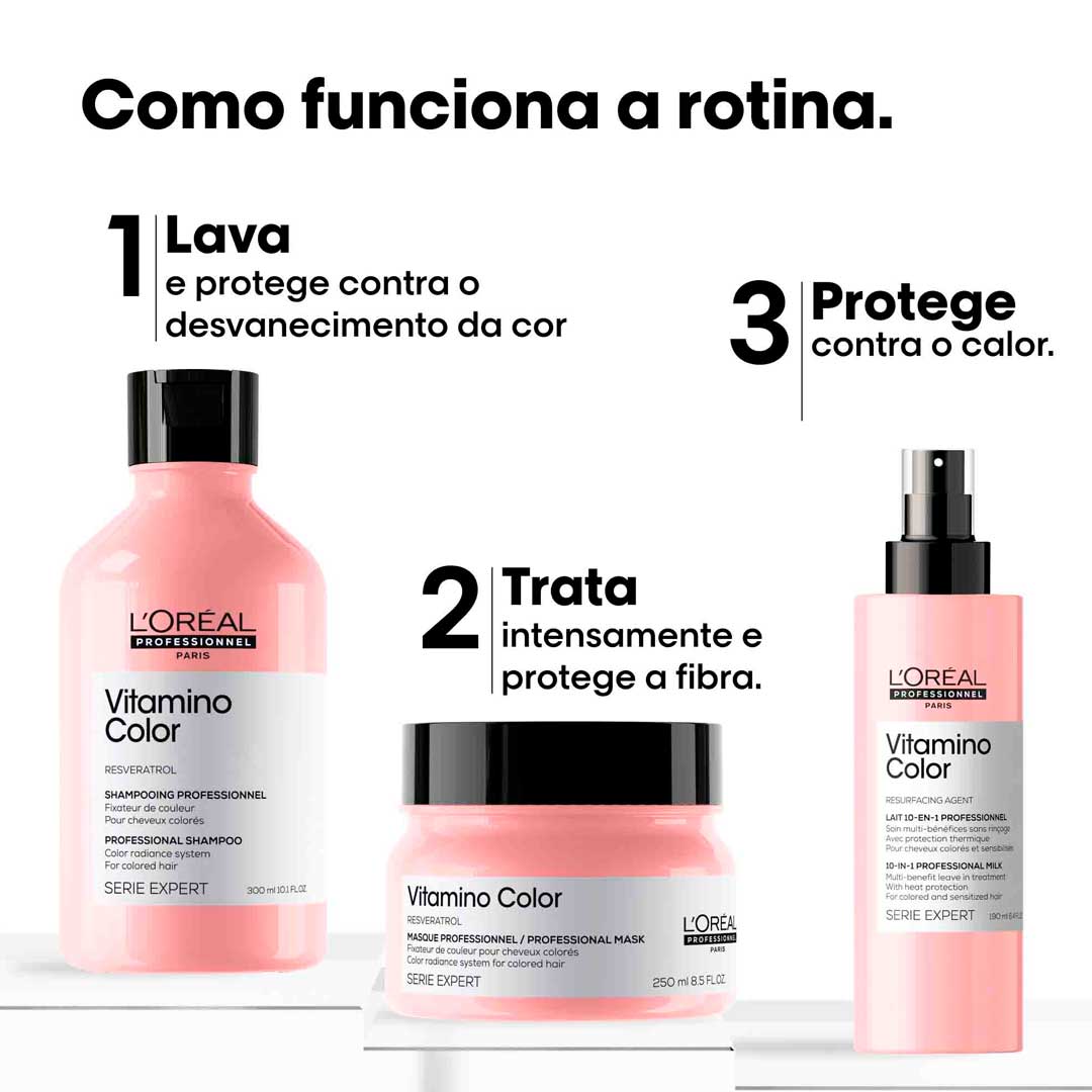 Loreal SE Vitamino Color Glacial Utopia Coffret trio