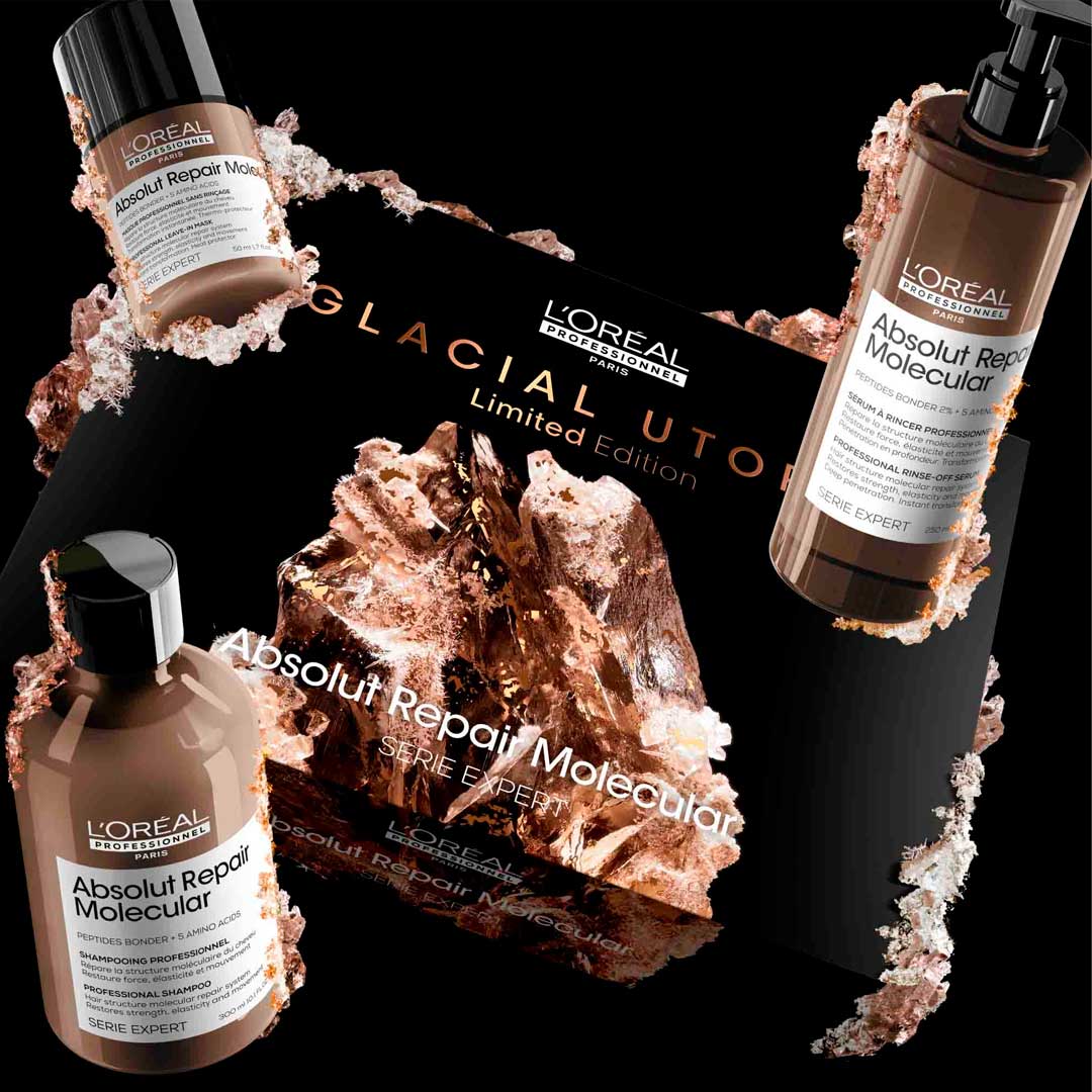 Loreal SE Absolut Repair Molecular Glacial Utopia Coffret trio