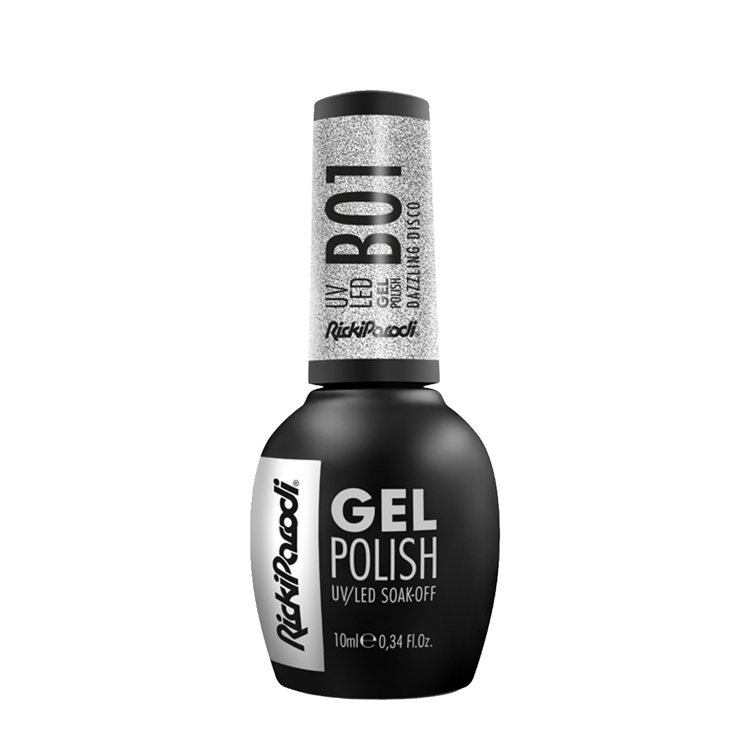 Rickiparodi verniz de unhas de gel B01 Dazzling Disco